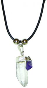 Quartz with Amethyst