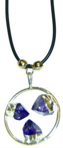 Ring w/ 3 Amethyst Point