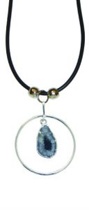 Ring w/ Dangle Geode