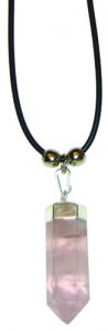 Rose Quartz Point Pendant