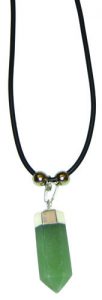 Green Quartz Point Pendant