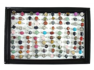 Mixed Gemstone Rings
