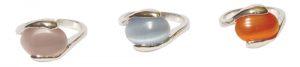 Oval Catseye Rings