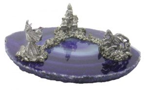 Sm 3 Pc Fantasy On Agate