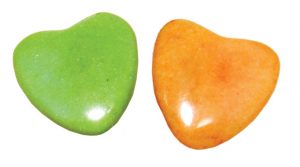 Dyed Marble Hearts - Medium