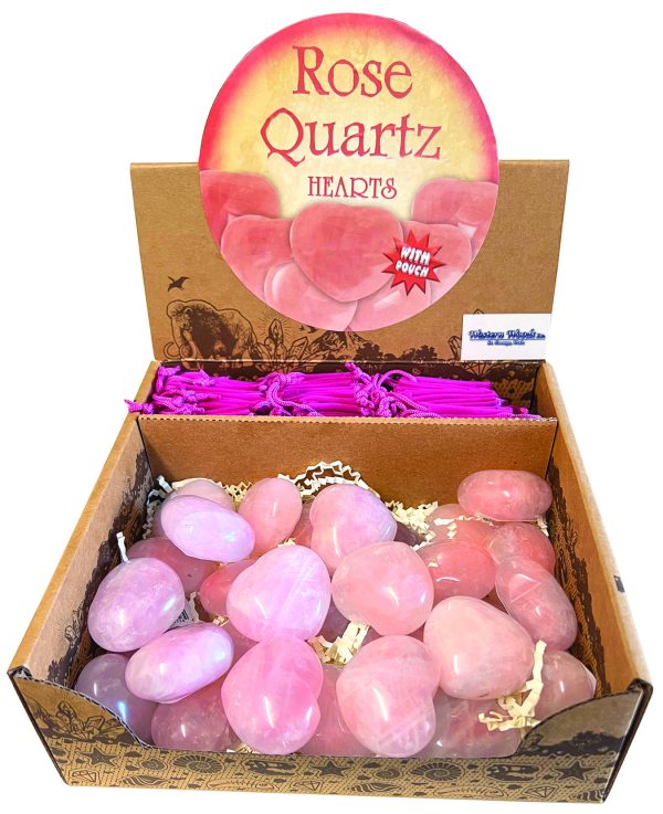 ROSE QUARTZ HEARTS  KIT